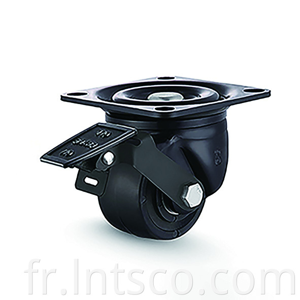 Low Gravity Duty Nylon Brake Casters